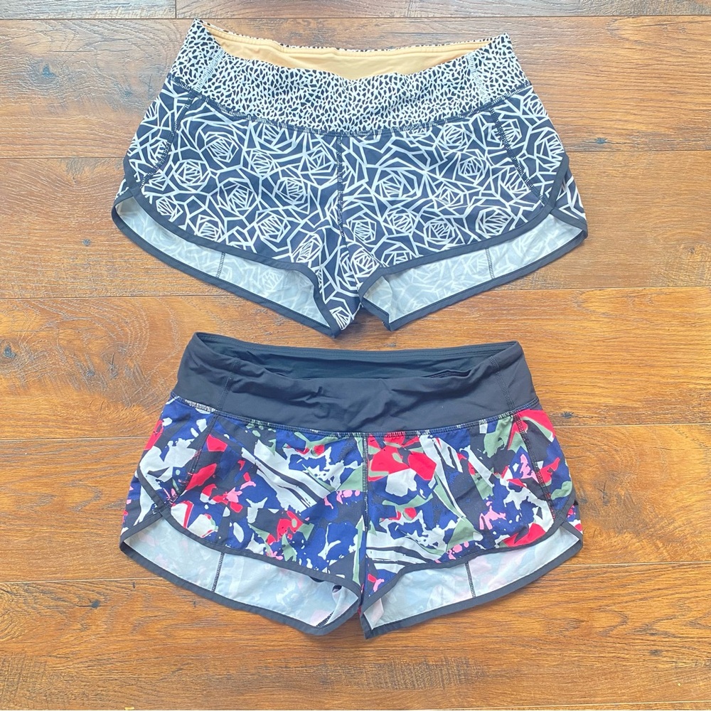 2 Lululemon Speed Short - Picture 1 of 3